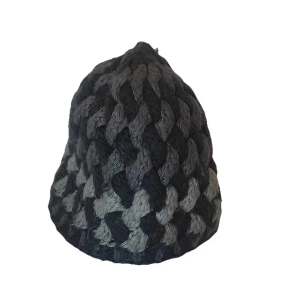 The North Face Wool Alpaca Knit Beanie Gray Lined Winter Hat One Size - Picture 8 of 13